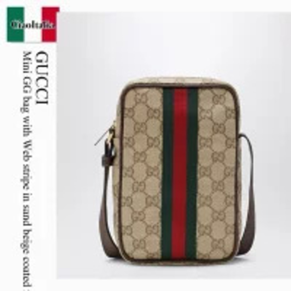 Gucci Bag Shoulder GG Web Stripe